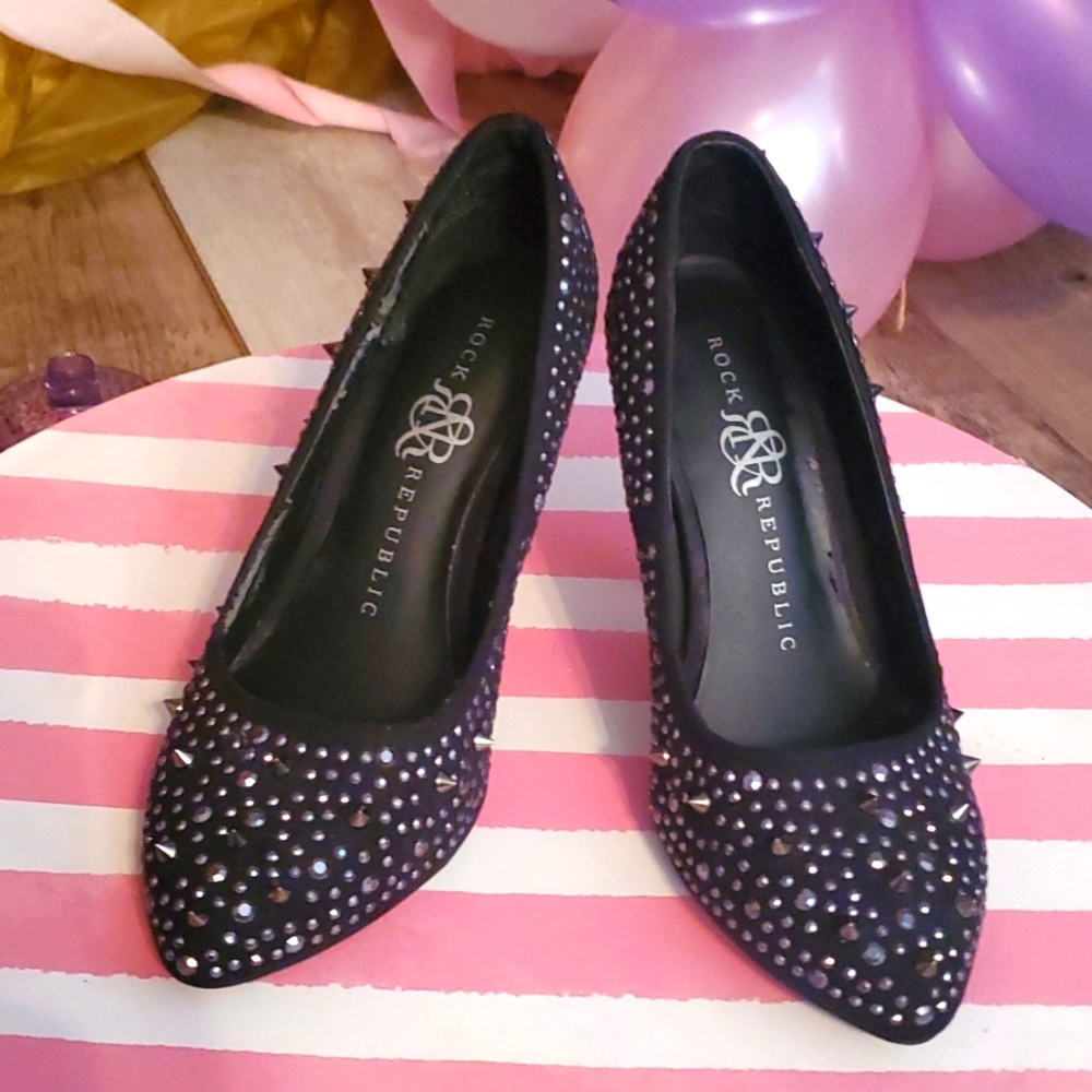 Studded Heels